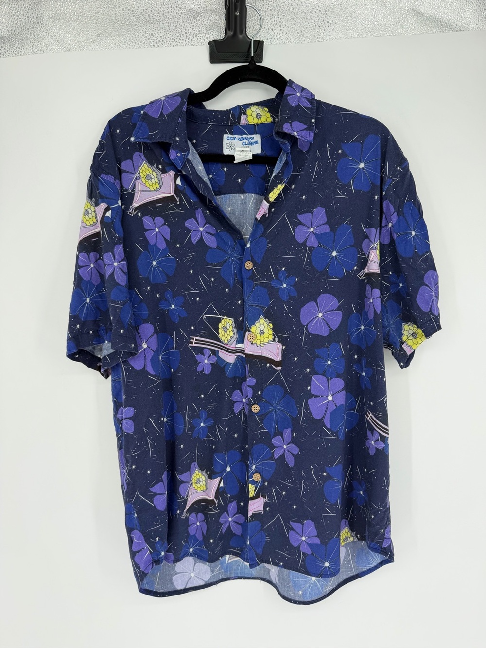 NASA Cape Kennedy Space size XL button up